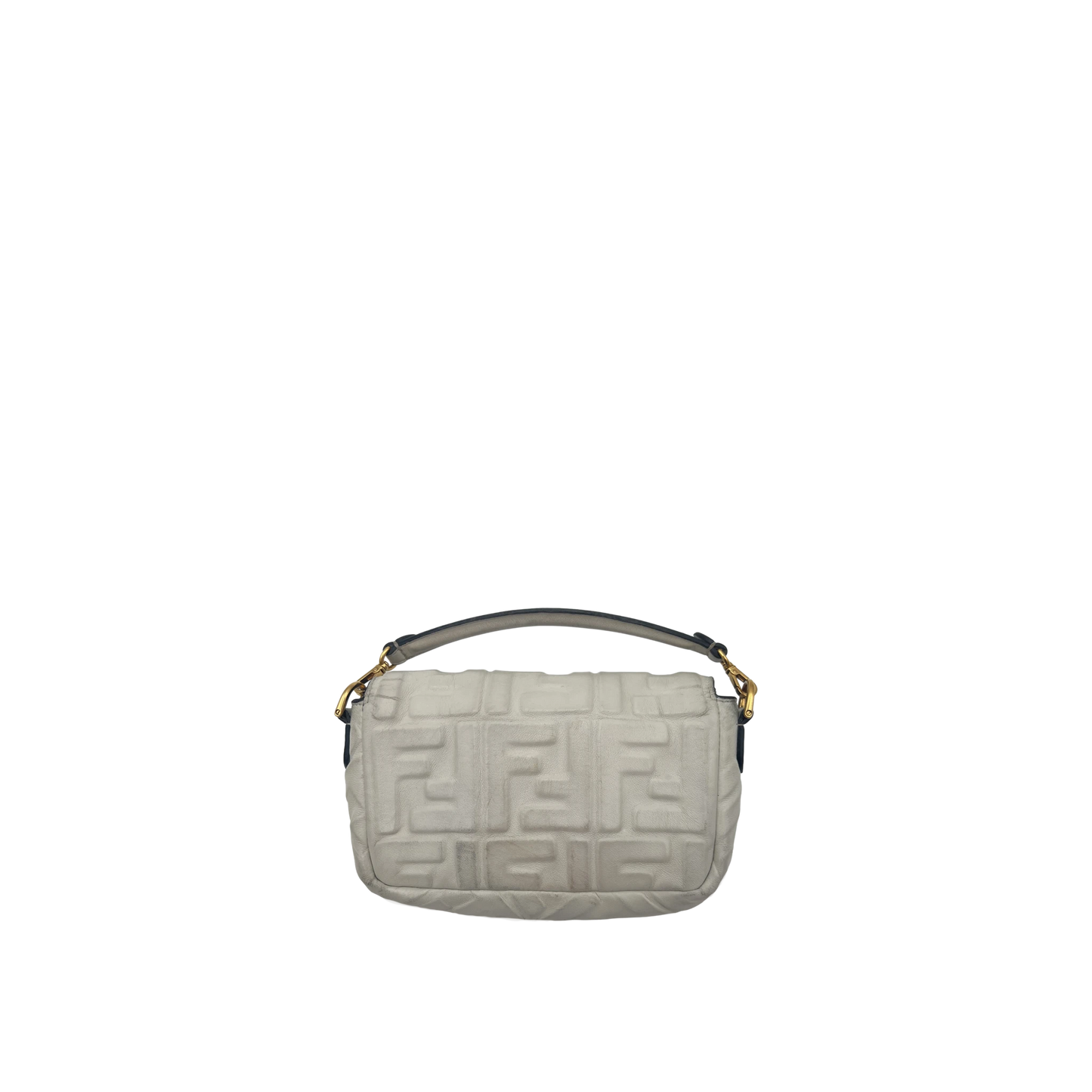 Fendi Baguette Chain Mini - Off White