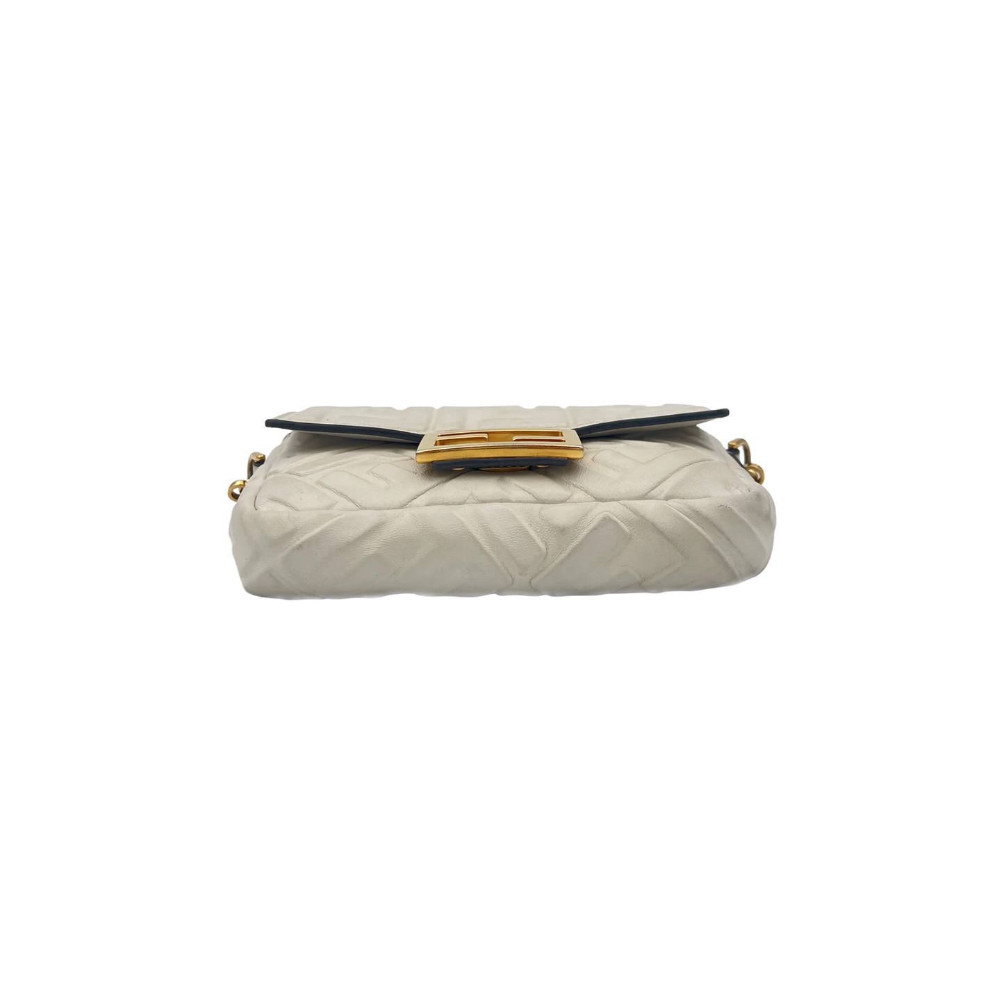Fendi Baguette Chain Mini - Off White