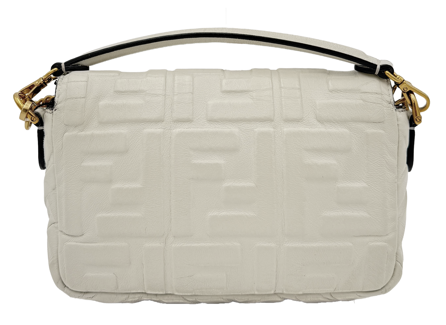 Fendi Baguette Chain Mini - Off White