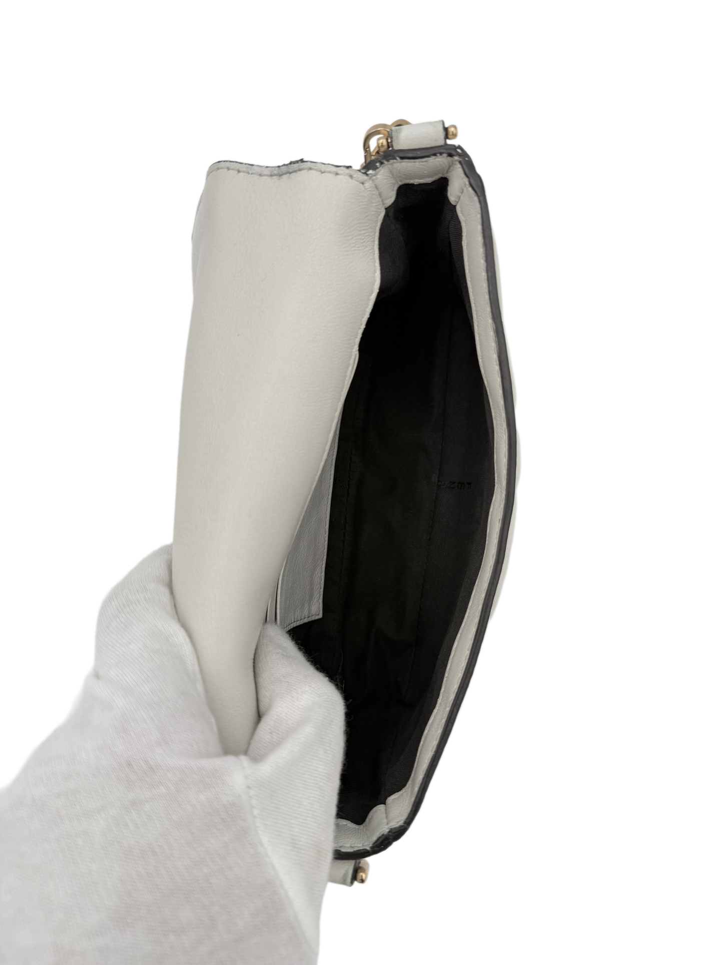 Fendi Baguette Chain Mini - Off White