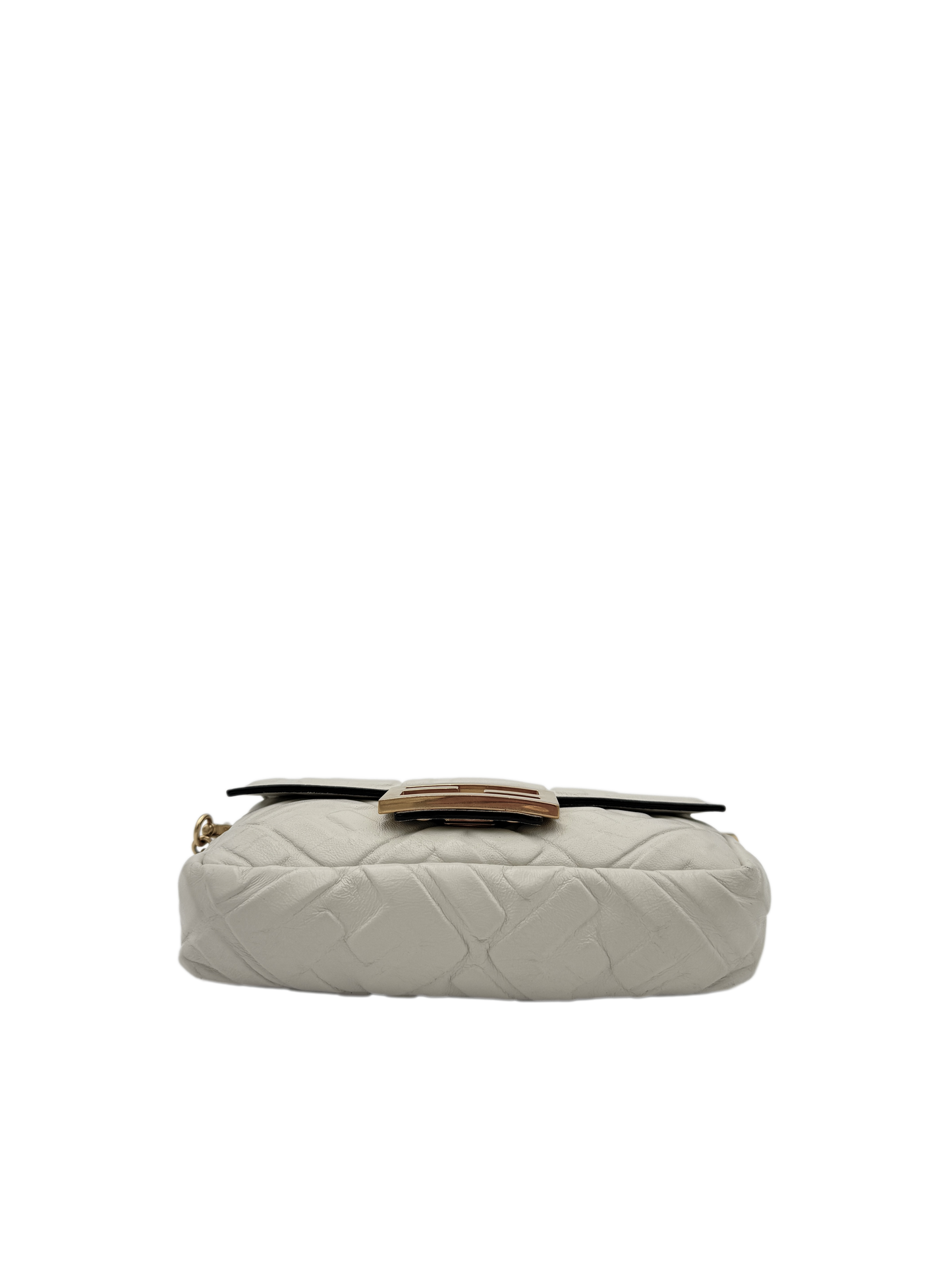 Fendi Baguette Chain Mini - Off White