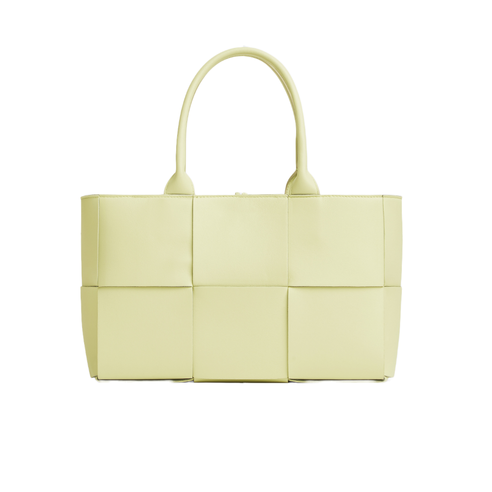 Bottega Veneta Arco Tote Bicolor - Lemon Washed