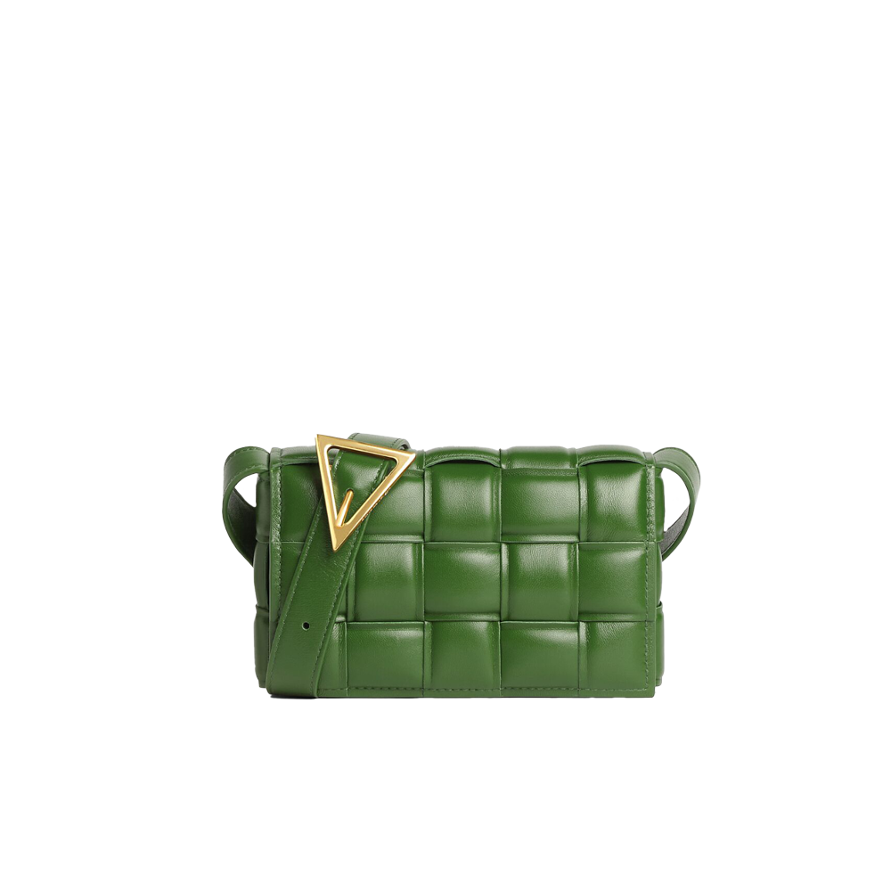 Bottega Veneta Mini Padded Cassette Avocado