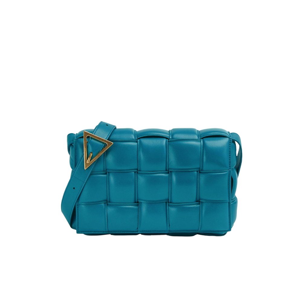 Bottega cassette bag blue sale