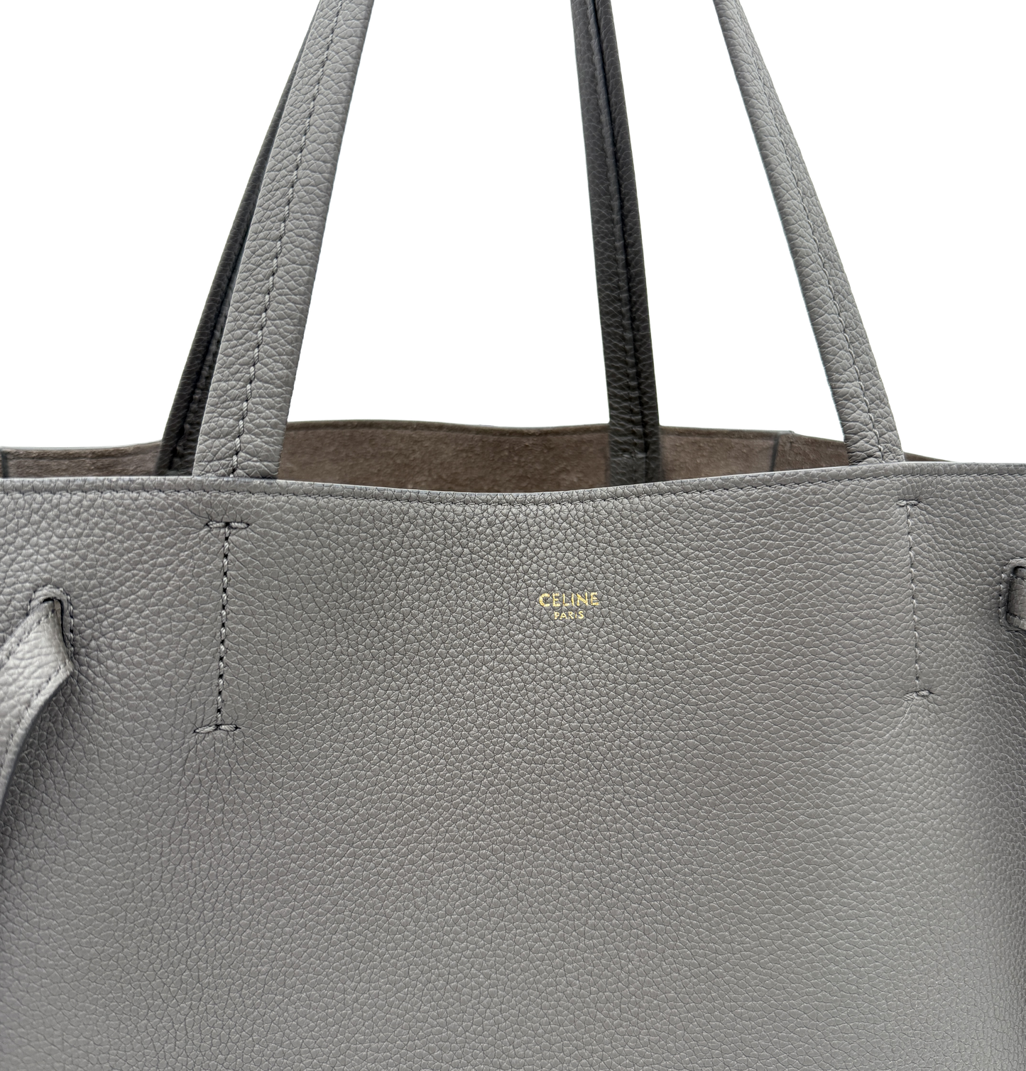 Celine Medium Phantom Cabas - Taupe