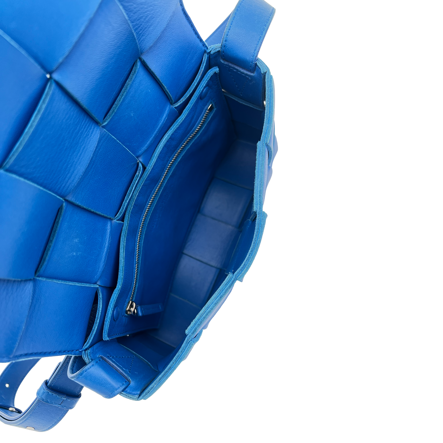 Cassette Bottega Veneta - Bleu cobalt