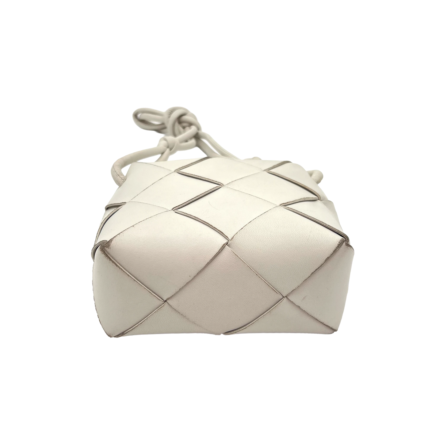 Bottega Veneta Mini Cassette - Off White