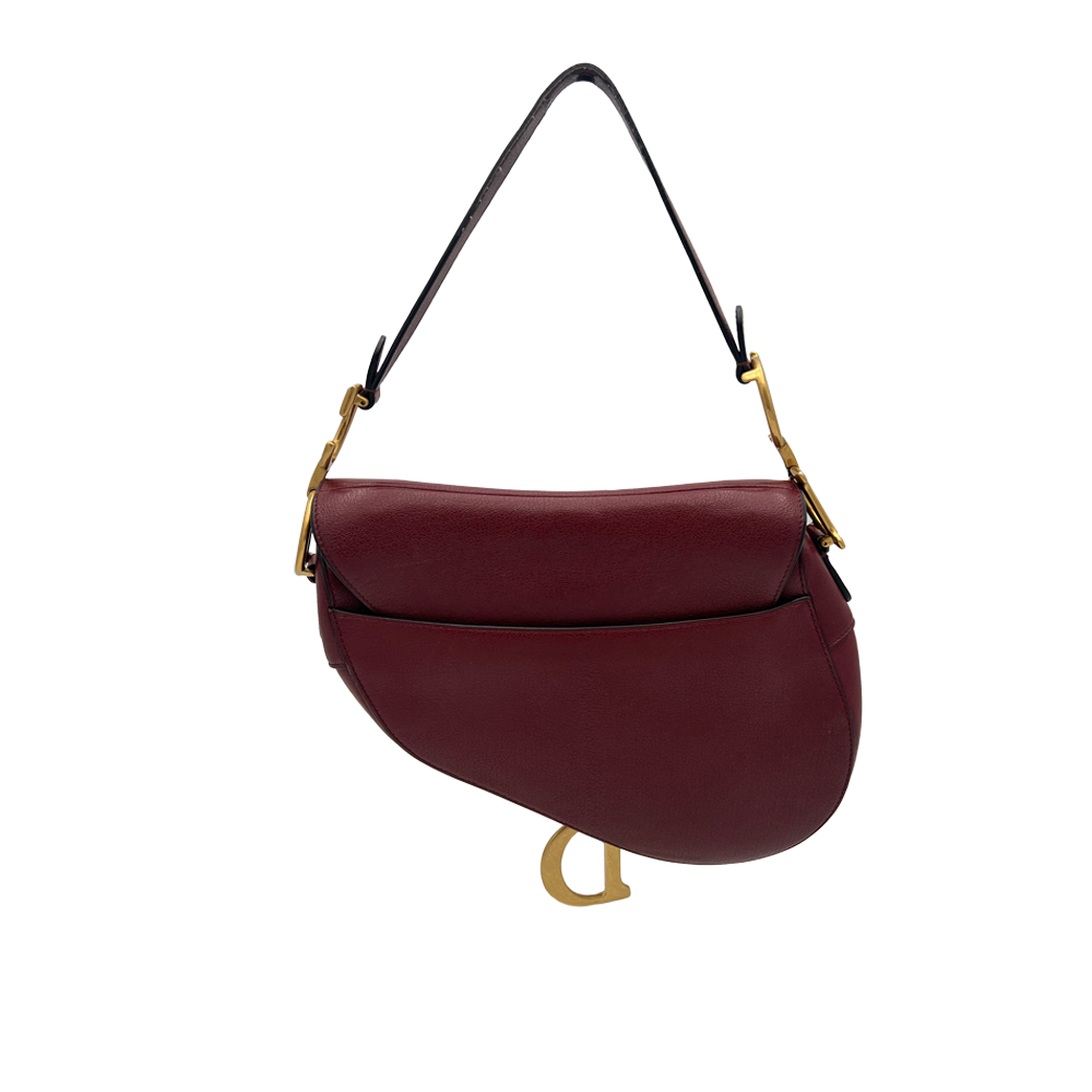 Dior Saddlebag - Brick Bordeaux