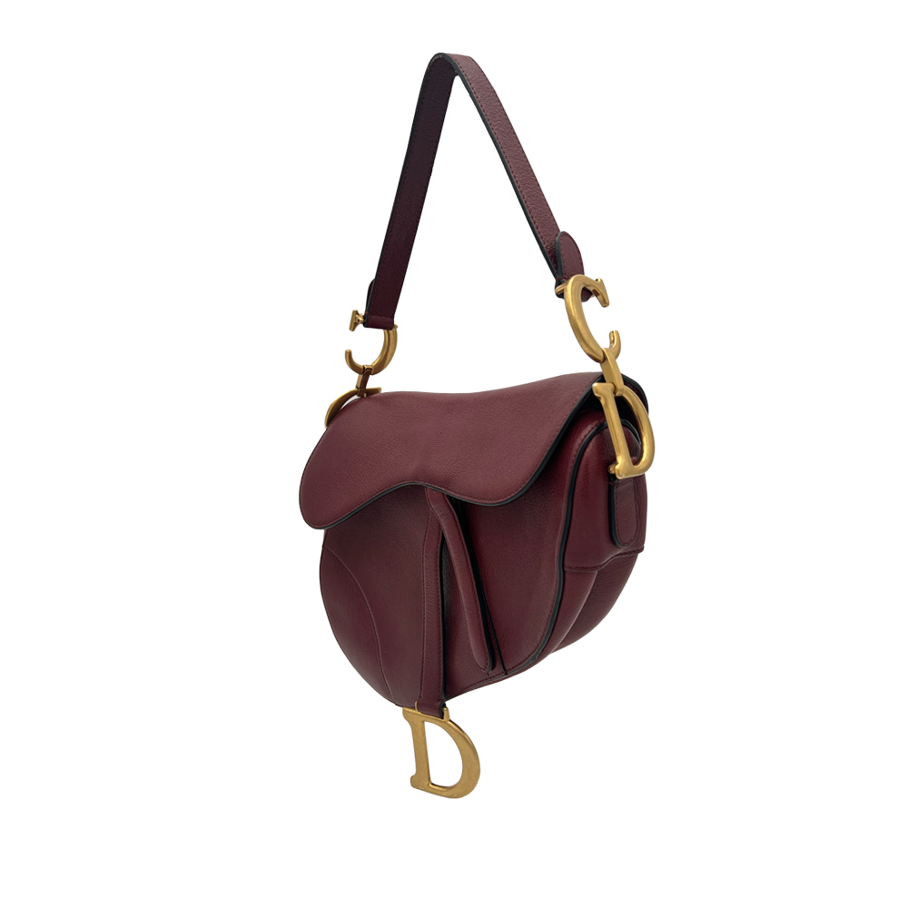 Dior Saddlebag - Brick Bordeaux