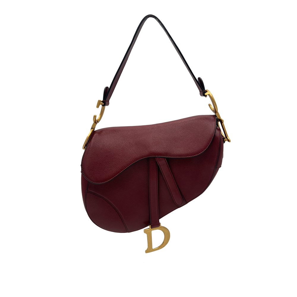 Dior Saddlebag - Brick Bordeaux