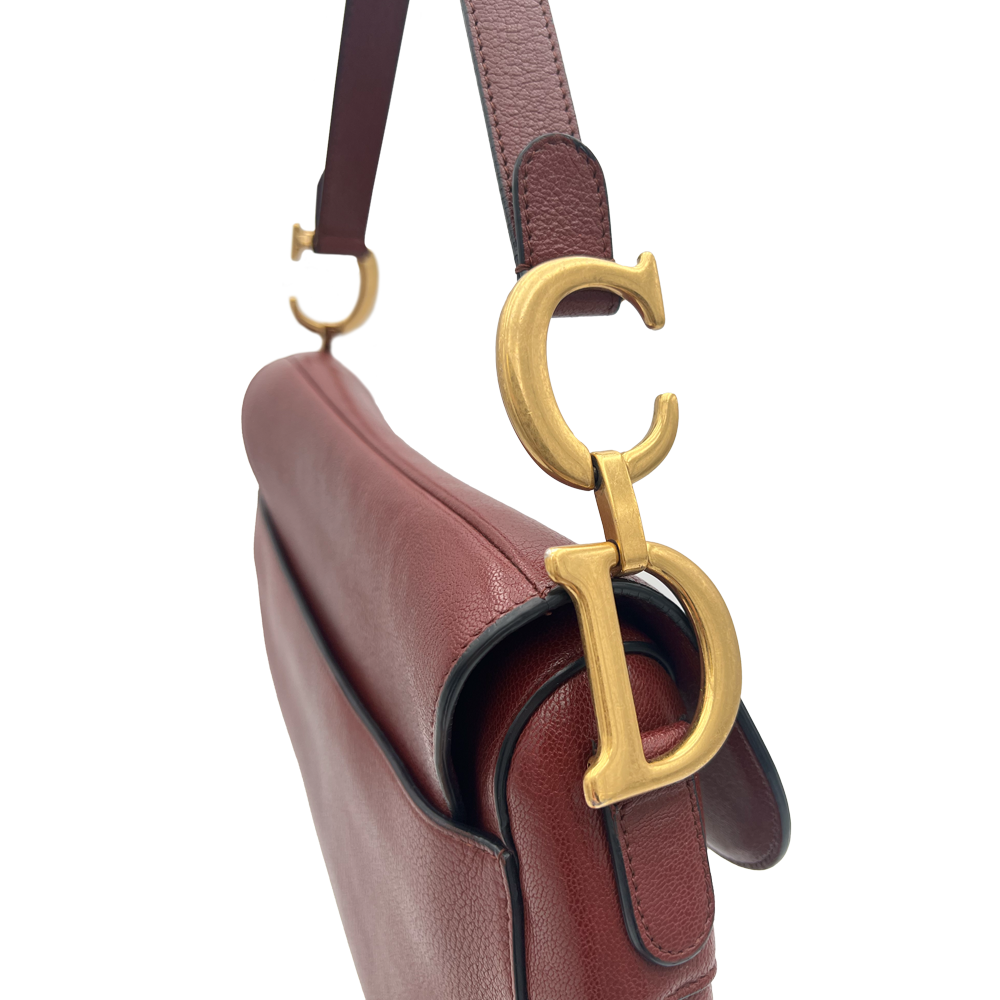 Dior Saddlebag - Brick Bordeaux
