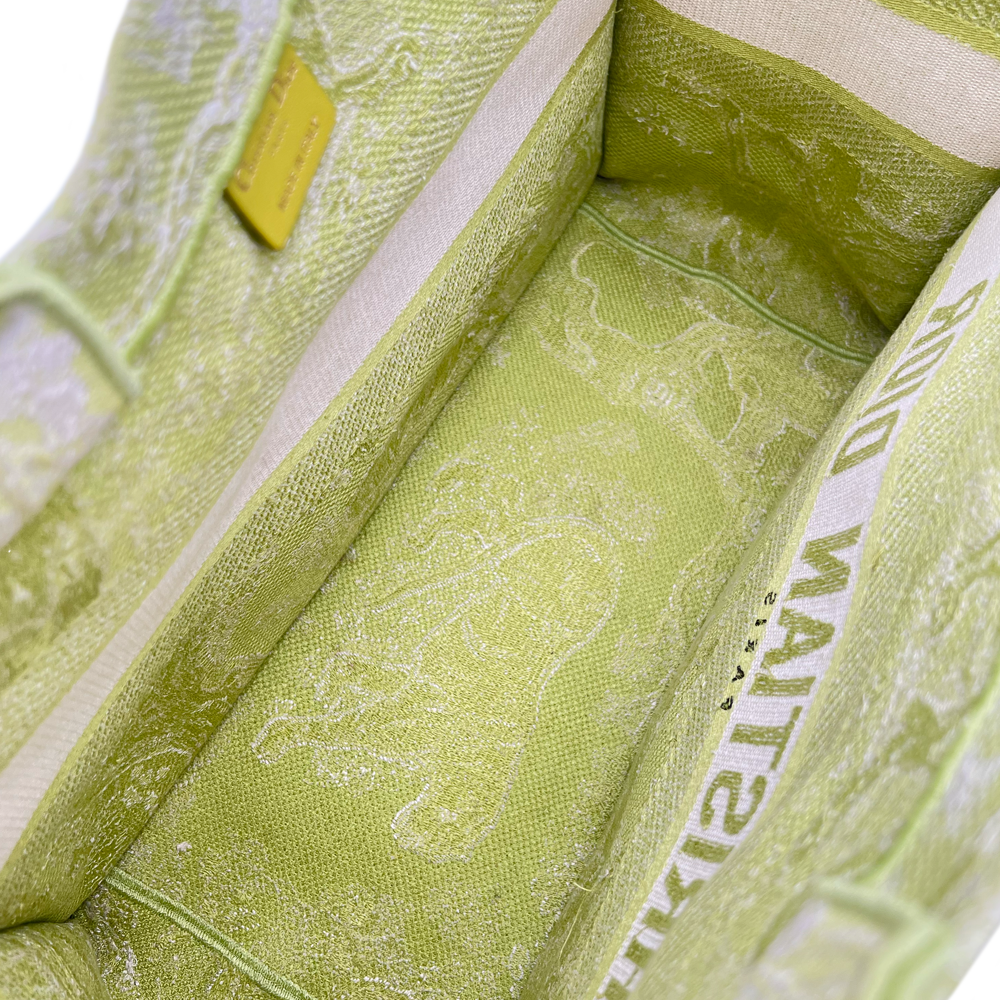 Sac cabas Dior - Jungle Citronnée