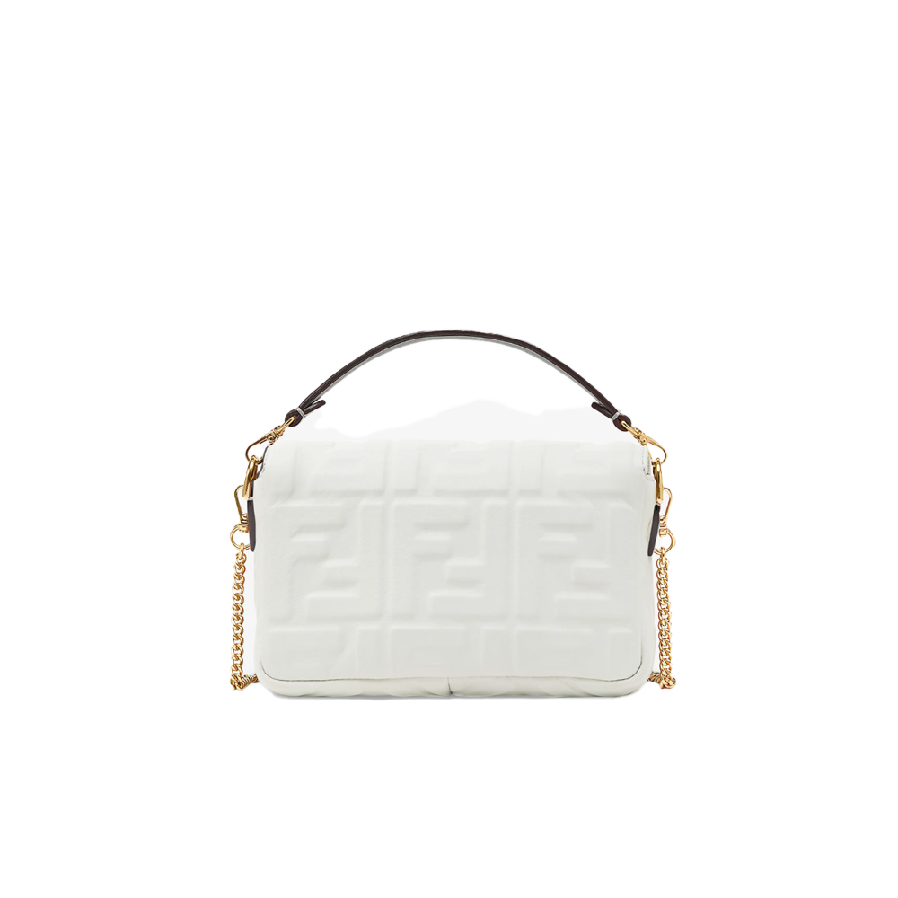 Fendi Baguette Chain Mini - Off White