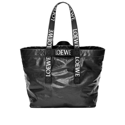 Loewe Fold Shopper - Black