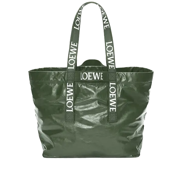 Loewe Fold Shopper - Bottle Green