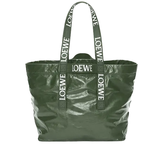 Loewe Fold Shopper - Bottle Green