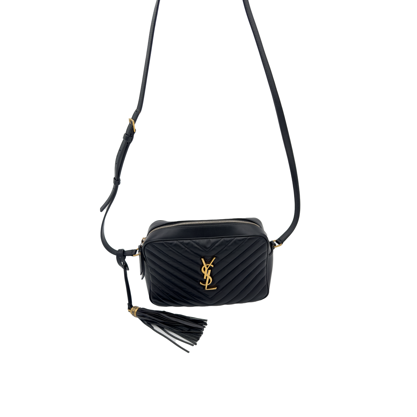 Saint Laurent Lou Camera Bag - Black