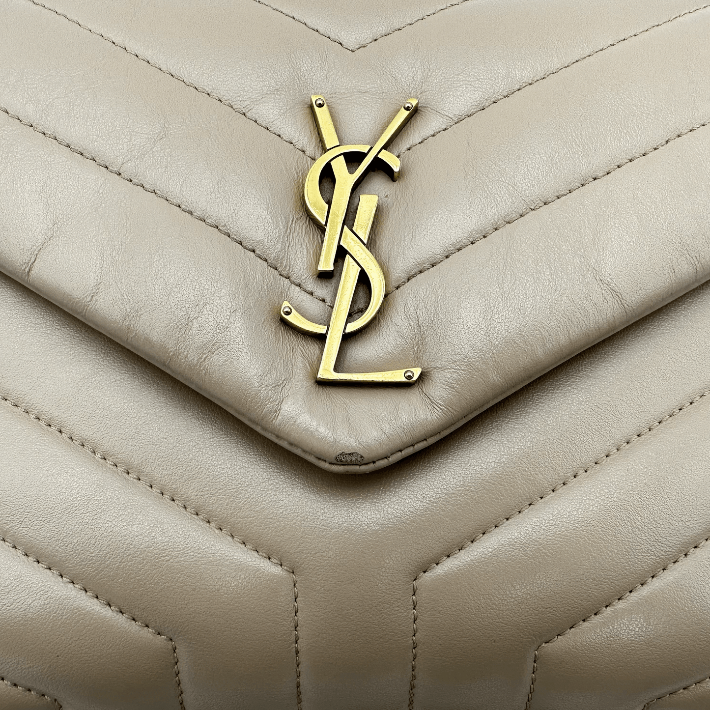 Saint Laurent Lou Lou - Beige