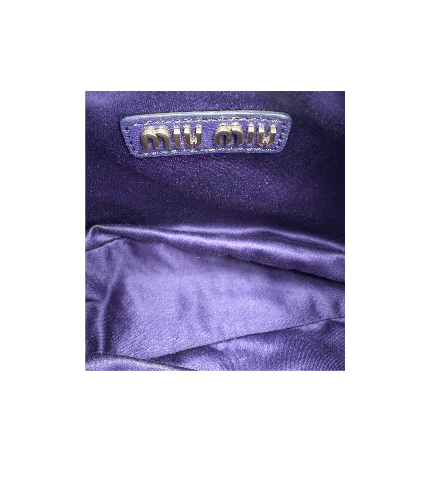 Miu Miu Small Wander - Purple