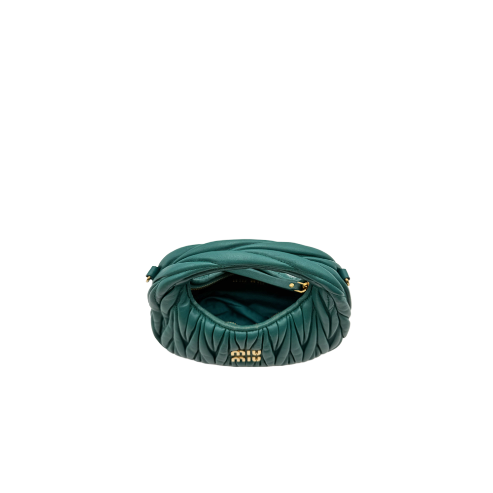 Miu Miu Wander Super Mini - Lagune