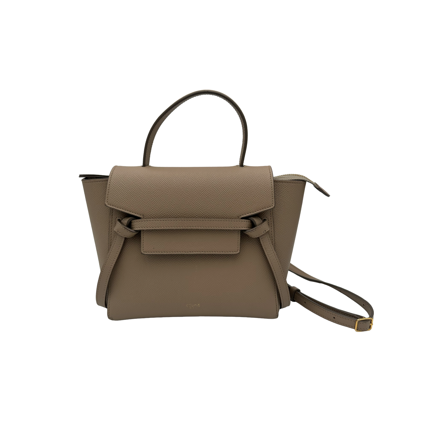 Celine Nano Belt Bag - Taupe