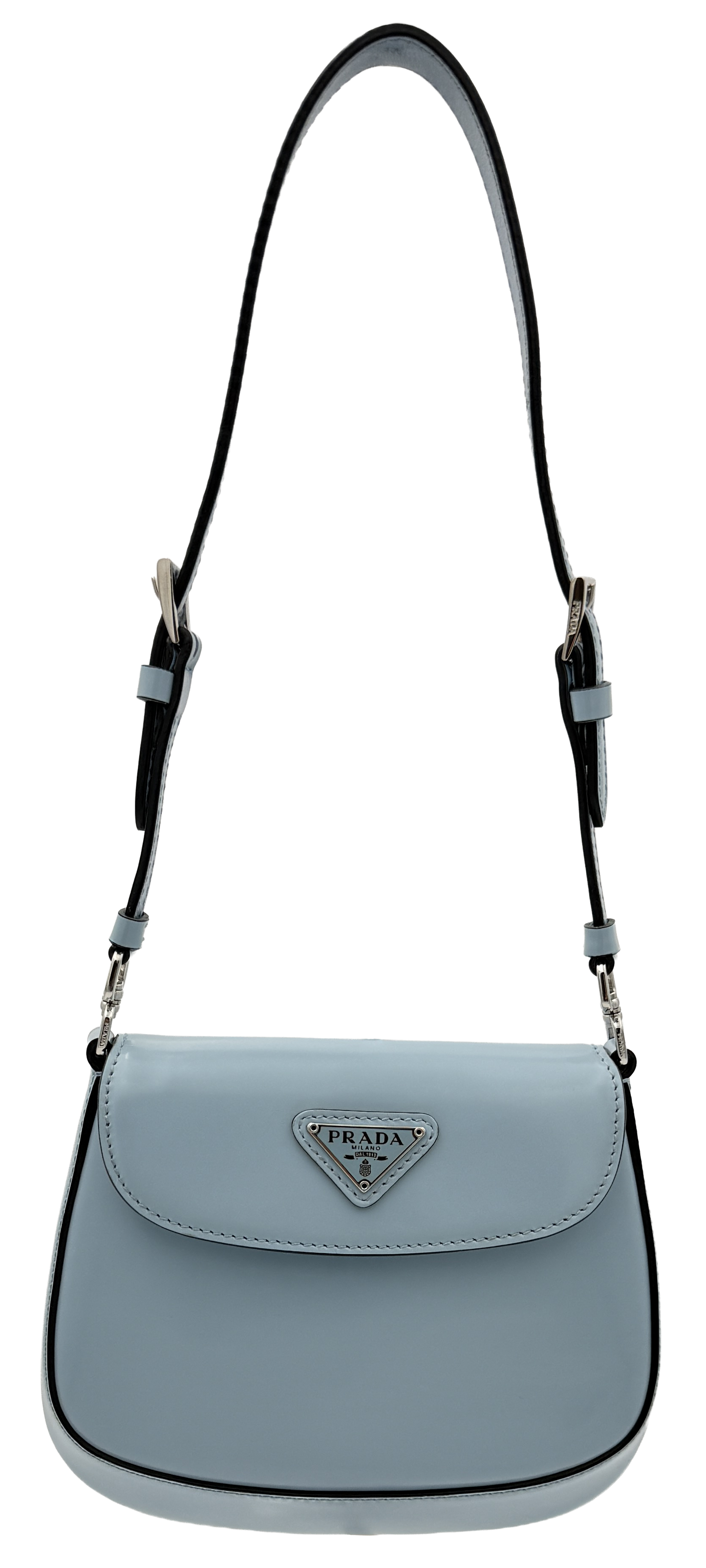 Prada Mini Cleo - Blaugrau