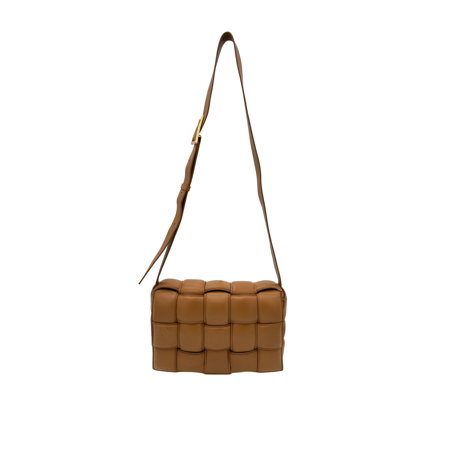Bottega Veneta Padded Cassette - Caramel