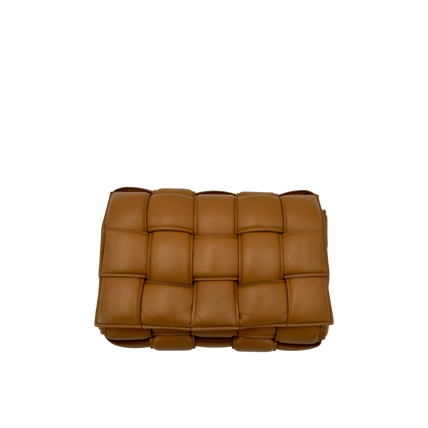 Bottega Veneta Padded Cassette - Caramel