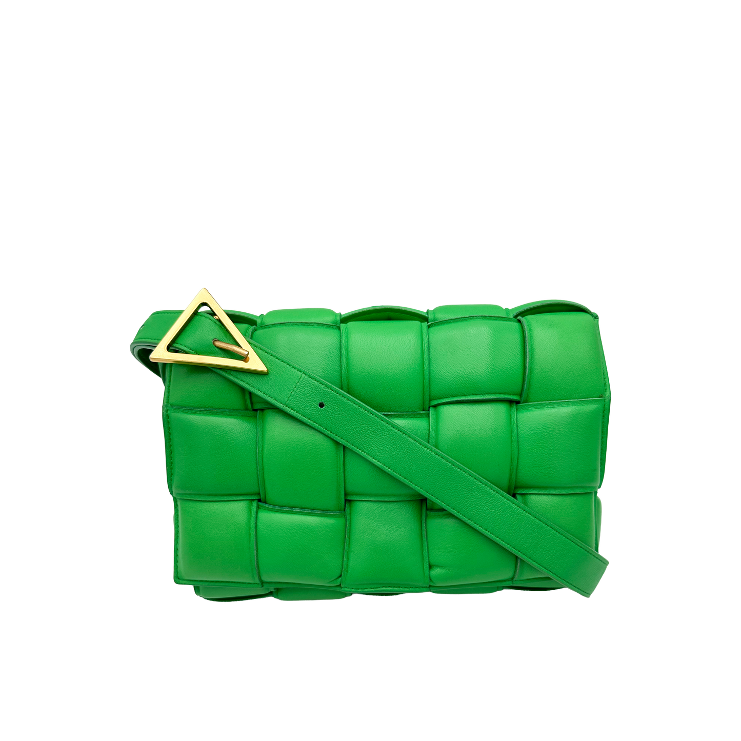 Bottega Veneta Padded Cassette - Grass