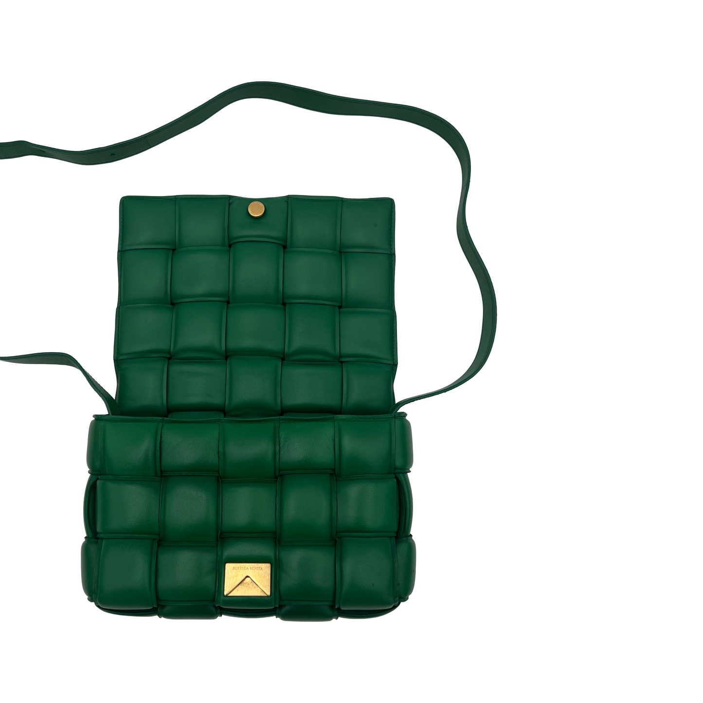 Bottega Veneta Padded Cassette - Green