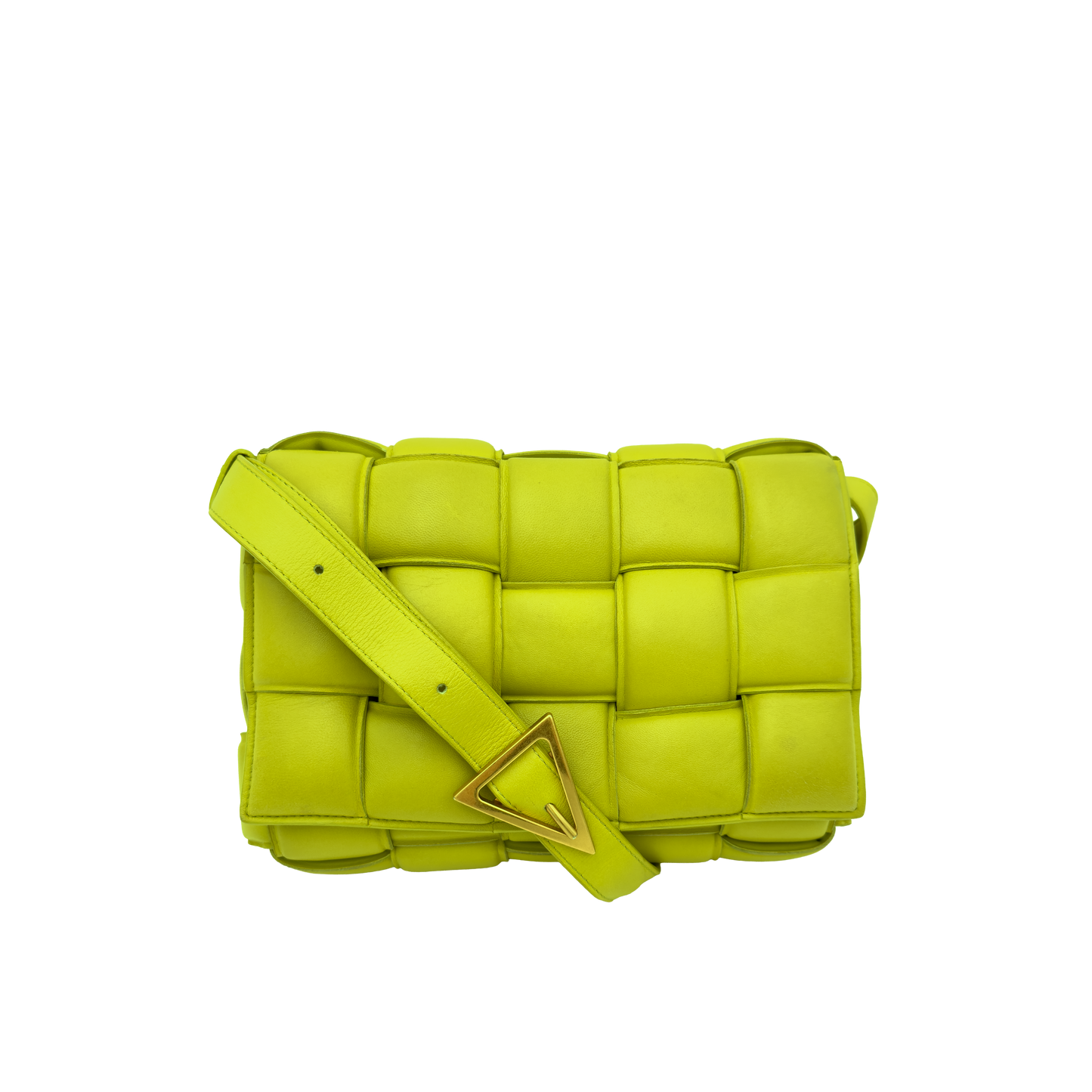 Bottega Veneta Padded Cassette - Kiwi