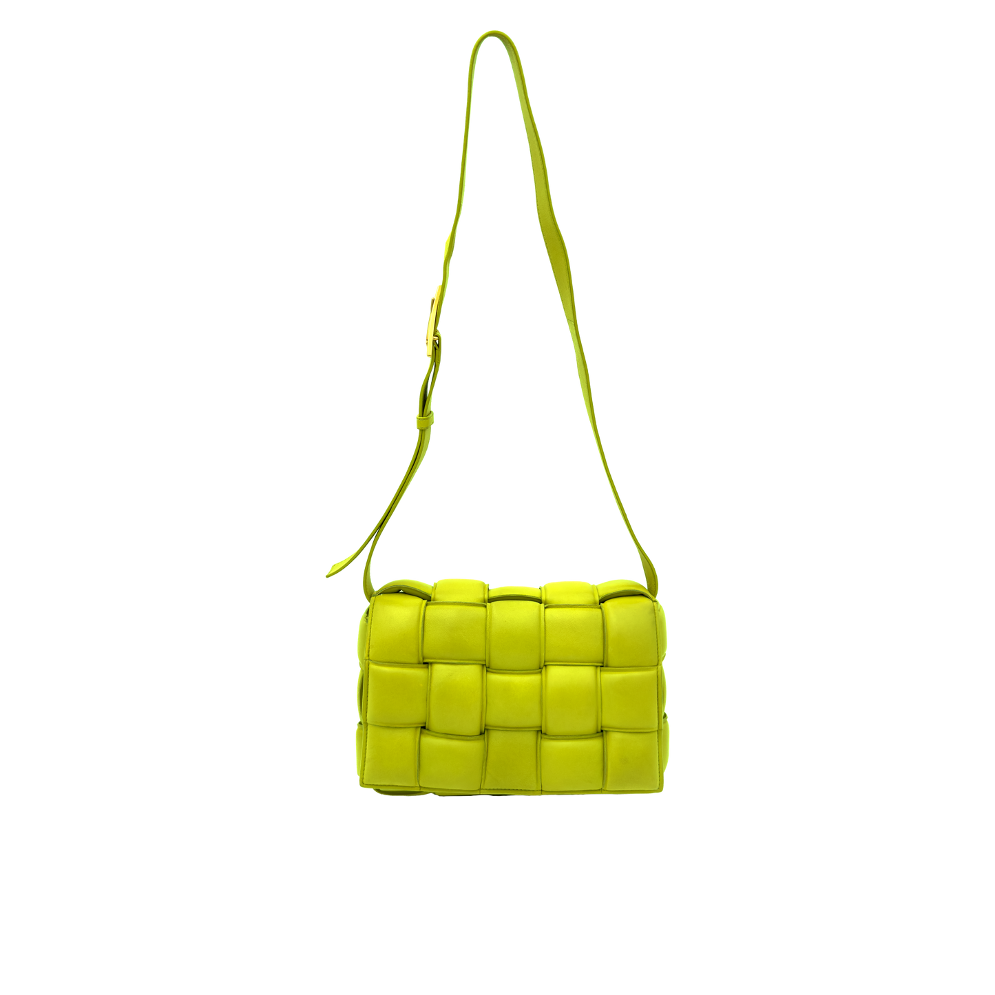Bottega Veneta Padded Cassette - Kiwi