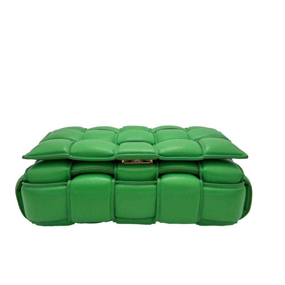 Bottega Veneta Padded Cassette - Grass
