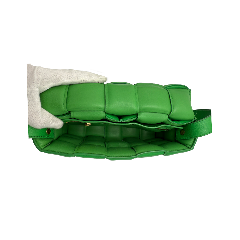 Bottega Veneta Padded Cassette - Grass