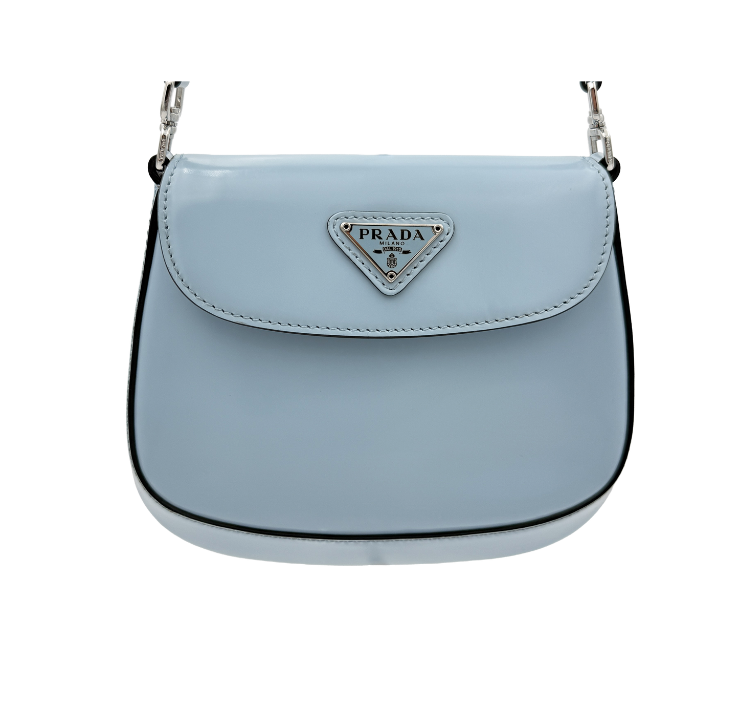 Prada Mini Cleo - Blaugrau