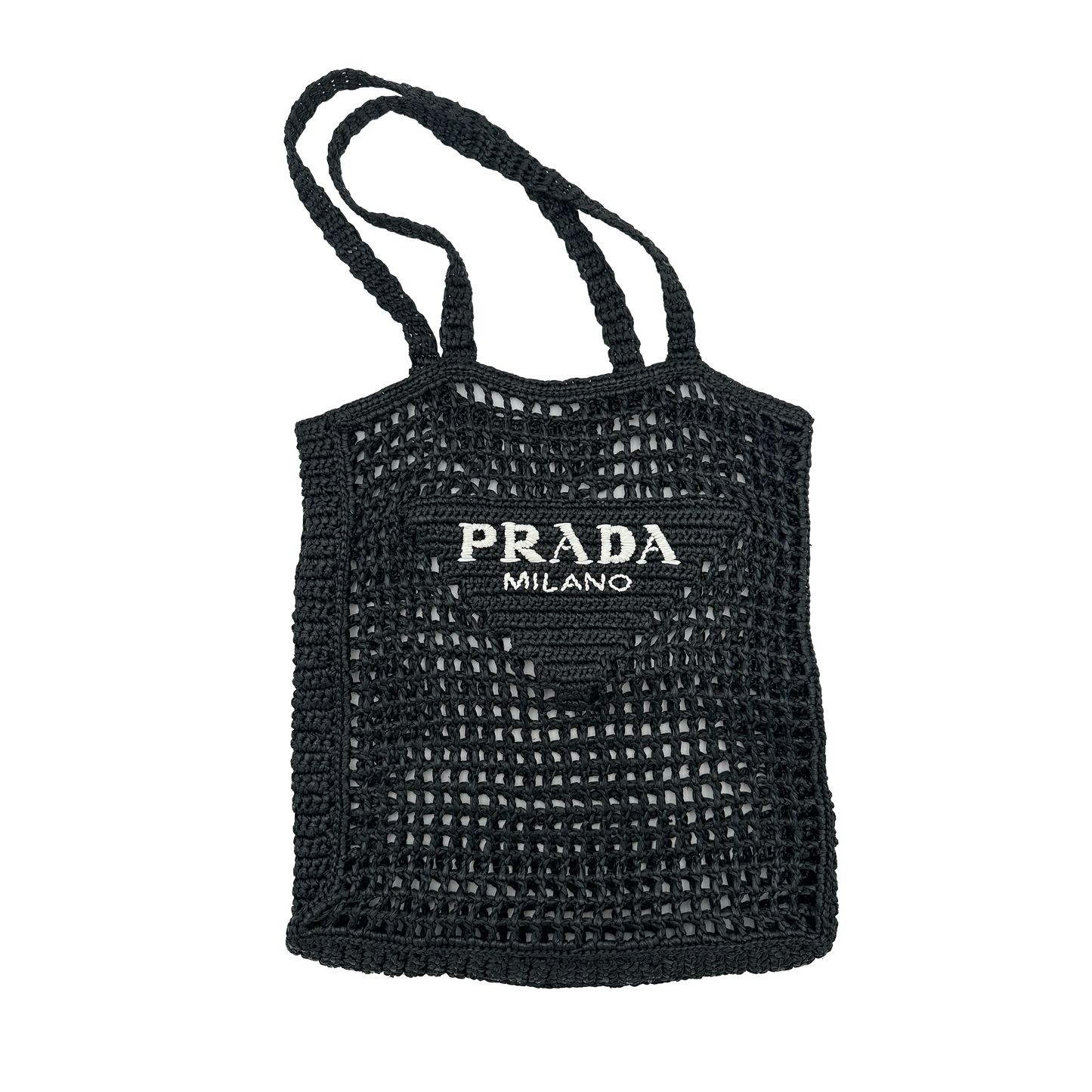 Prada Raffia - Black