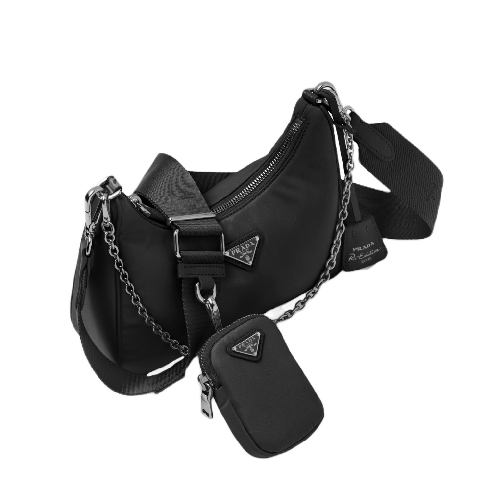 Prada Nylon Chain - Black