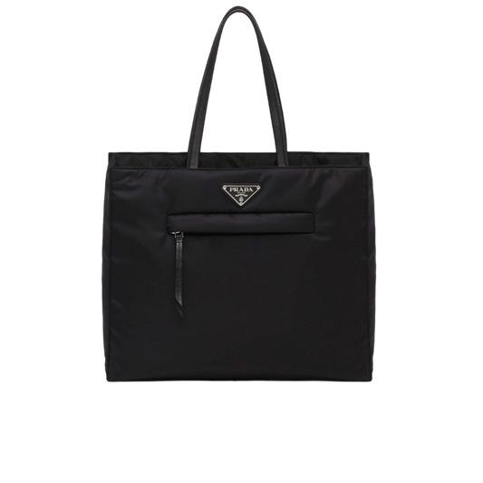Prada Nylon Shopper - Black
