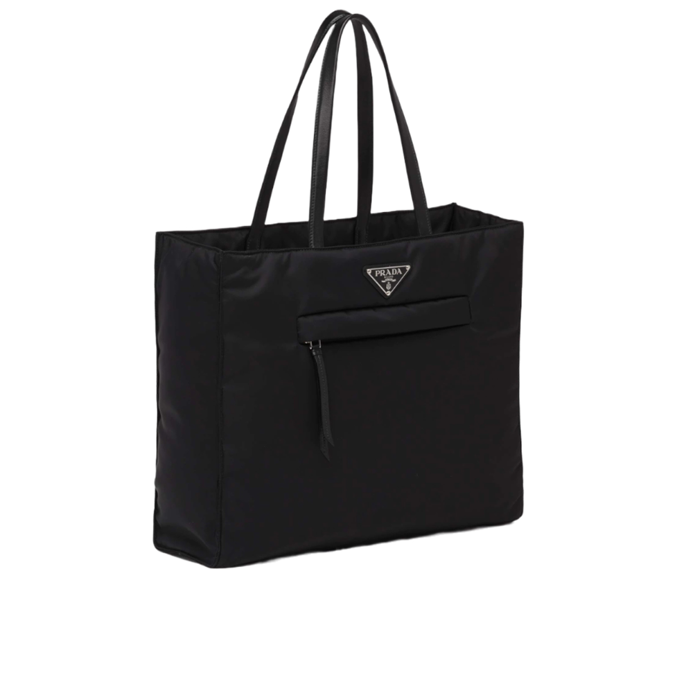 Prada Nylon Shopper - Black