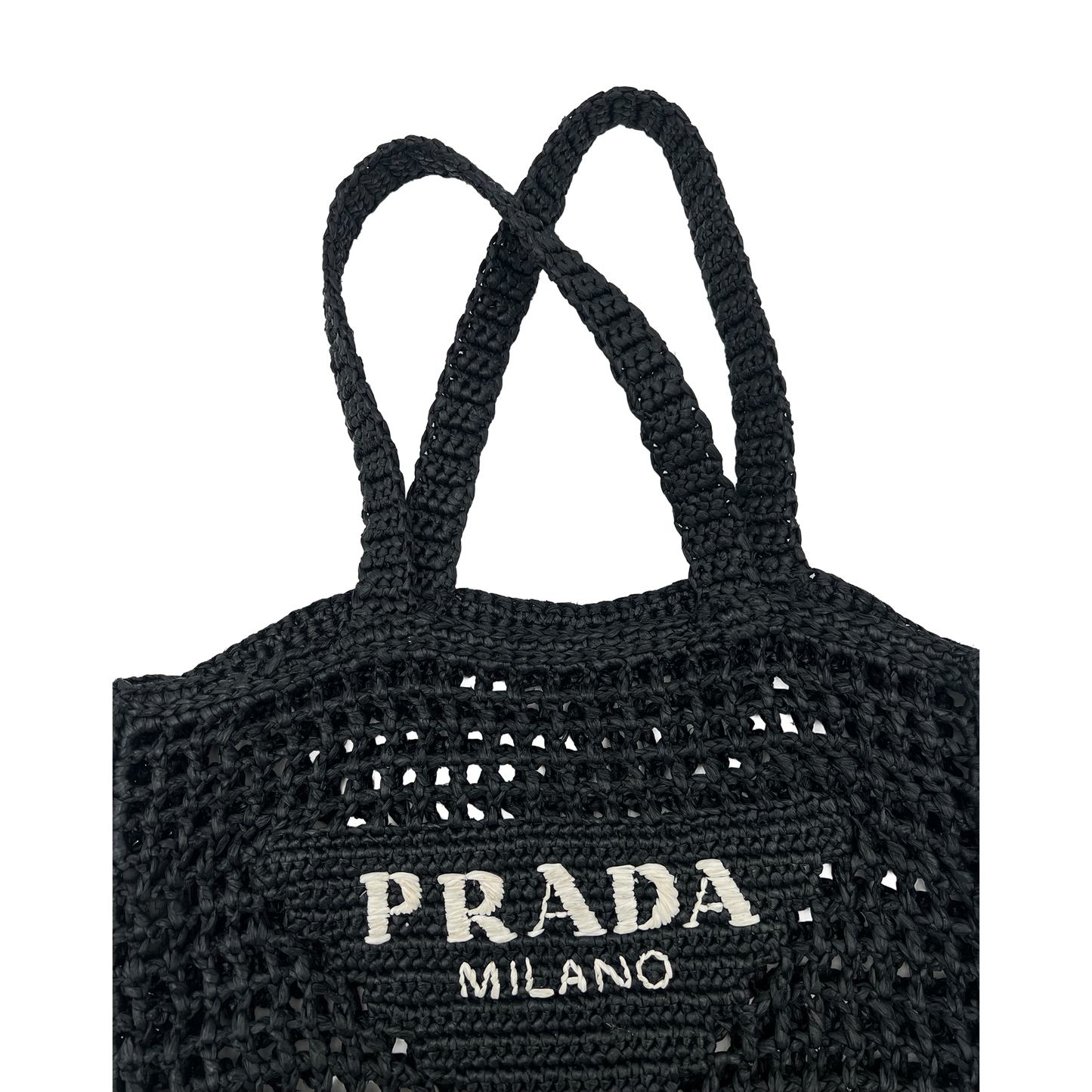 Prada Raffia - Black