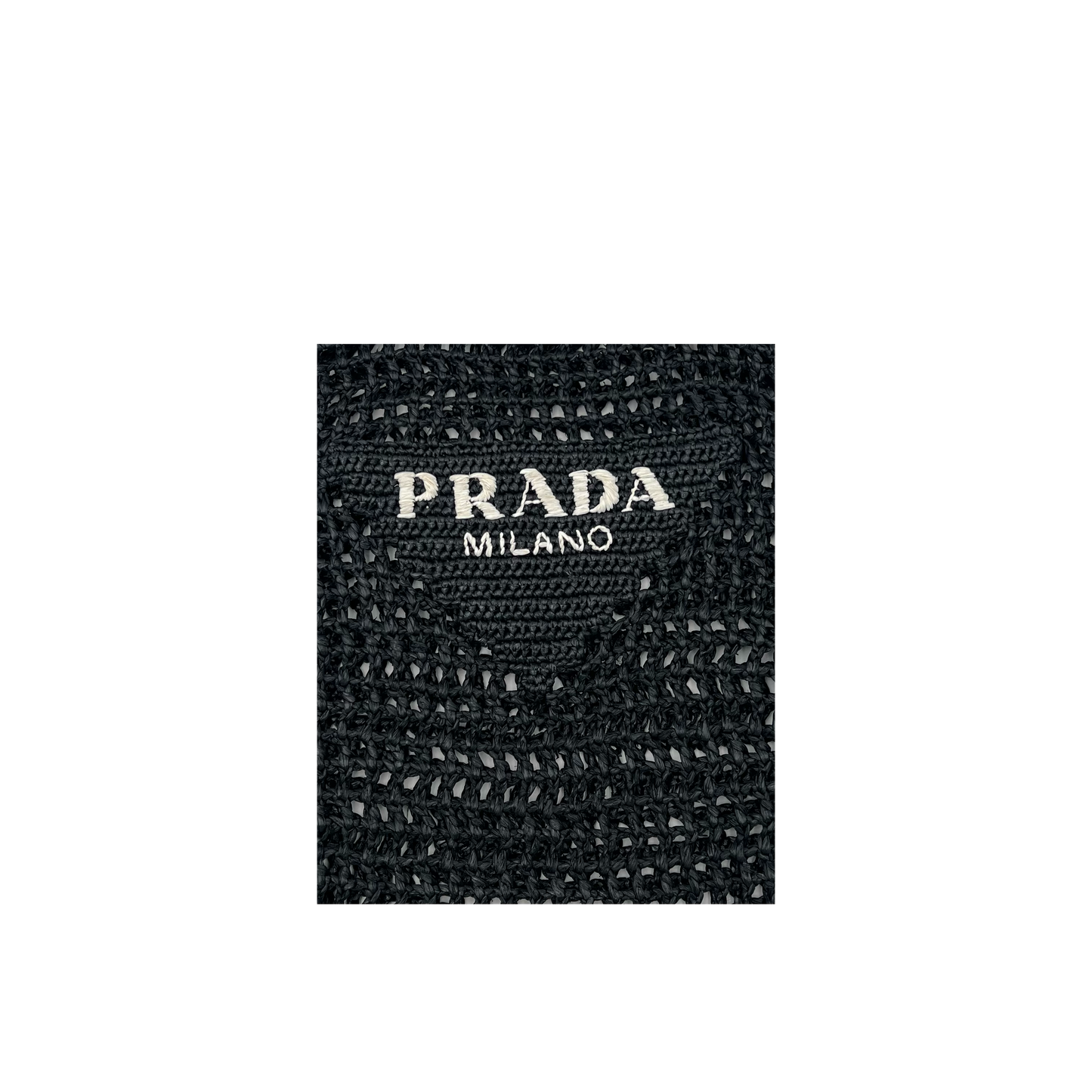Prada Raffia - Black