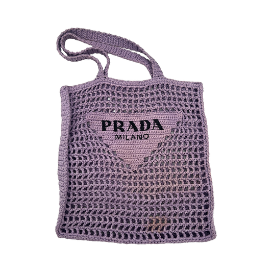 Prada Raffia - Purple