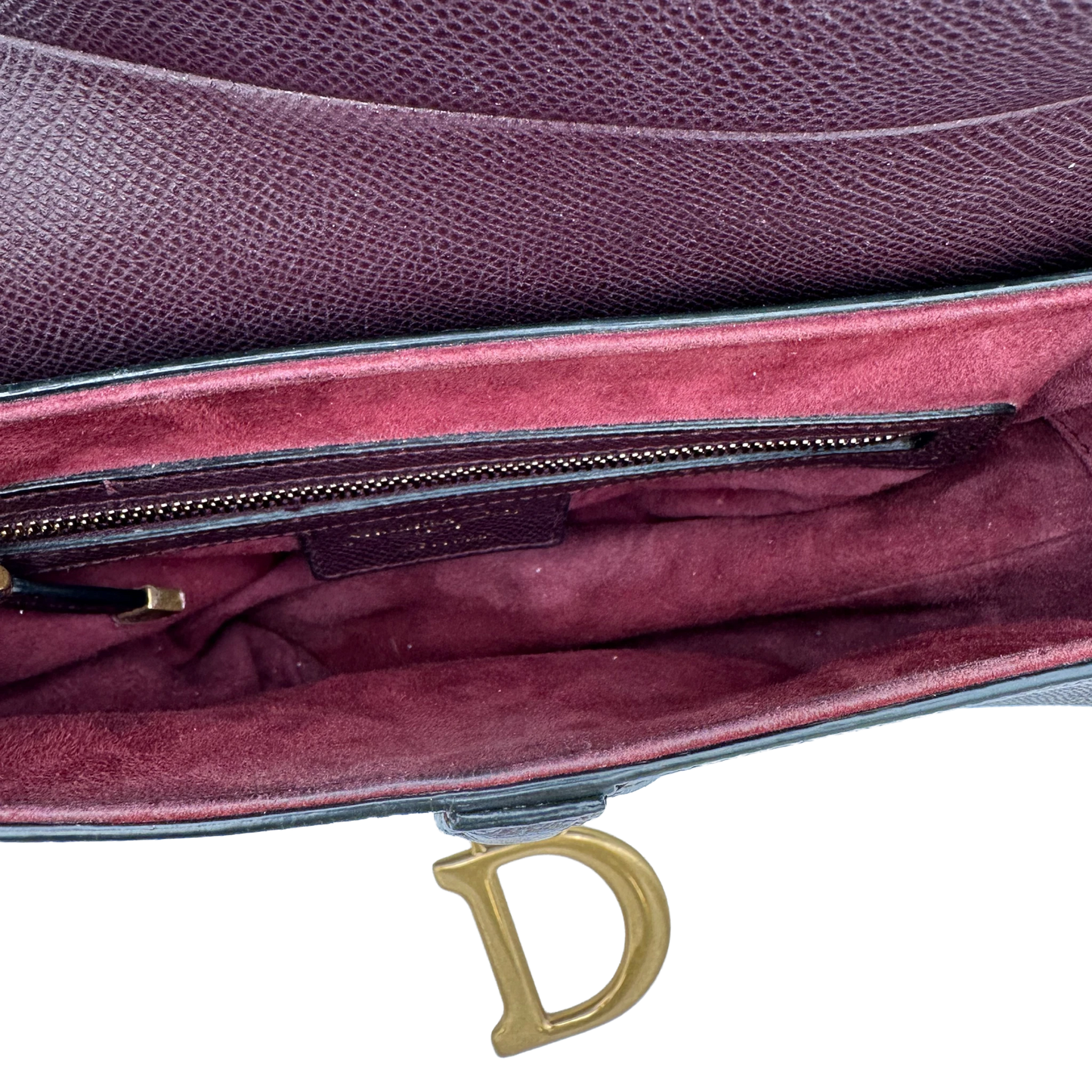 Dior Saddlebag - Brick Bordeaux