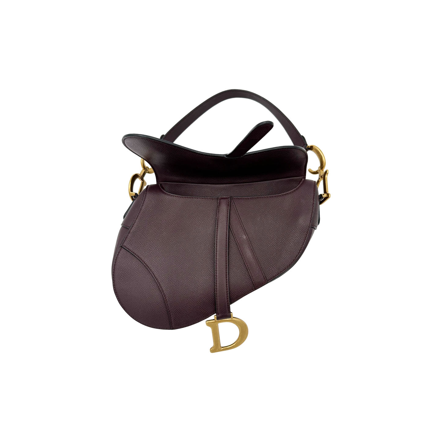Dior Saddlebag - Brick Bordeaux