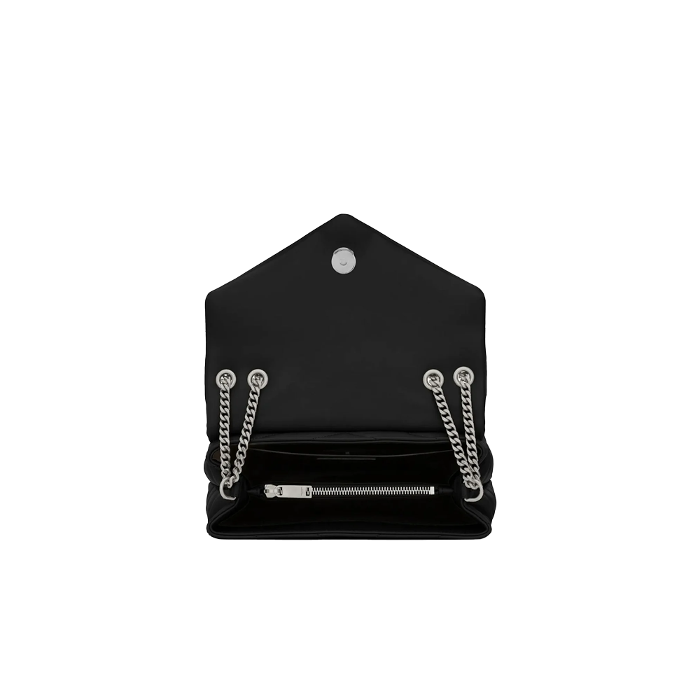 Saint Laurent Lou Lou - Black/Silver