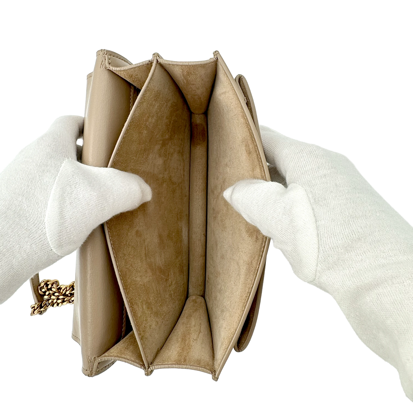 Saint Laurent Sunset Small - Beige