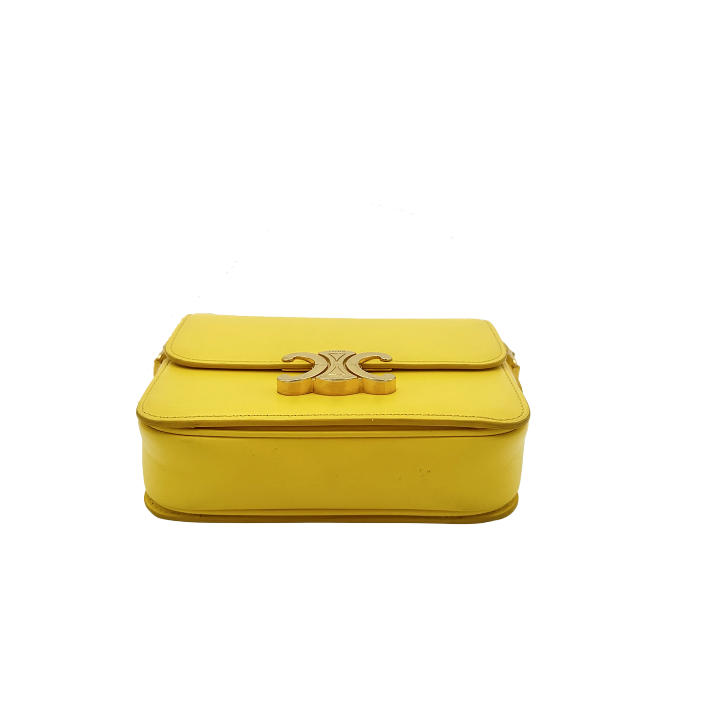 Celine Small Triomphe - Yellow