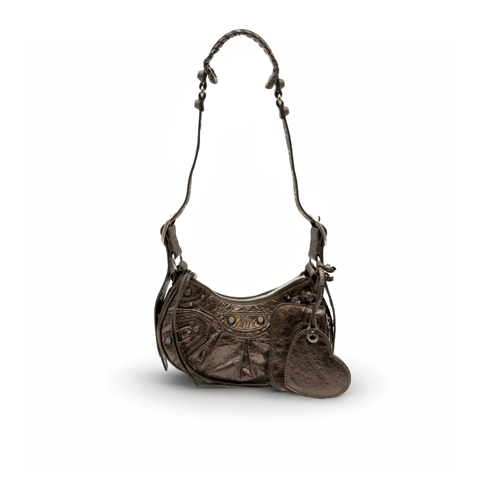 Balenciaga Le Cagole Metallic XS - Bronze