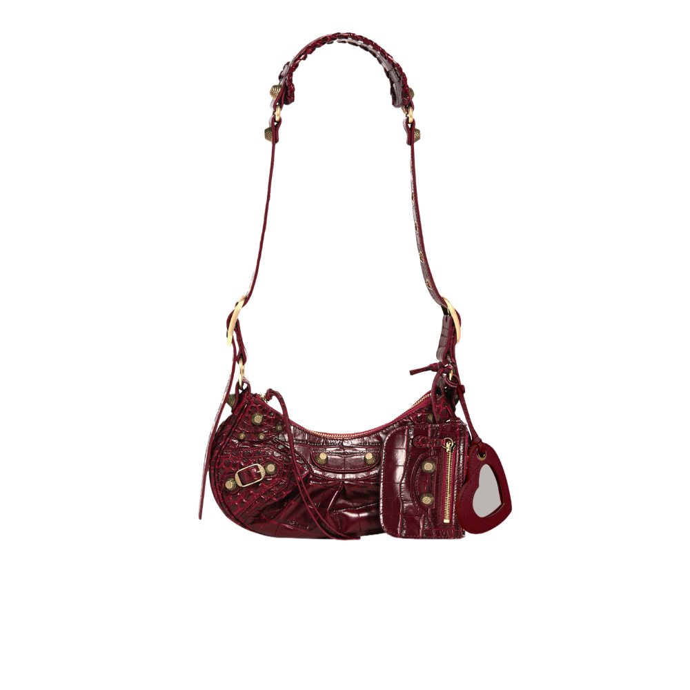 Balenciaga Cagole XS - Bordeaux Cocco