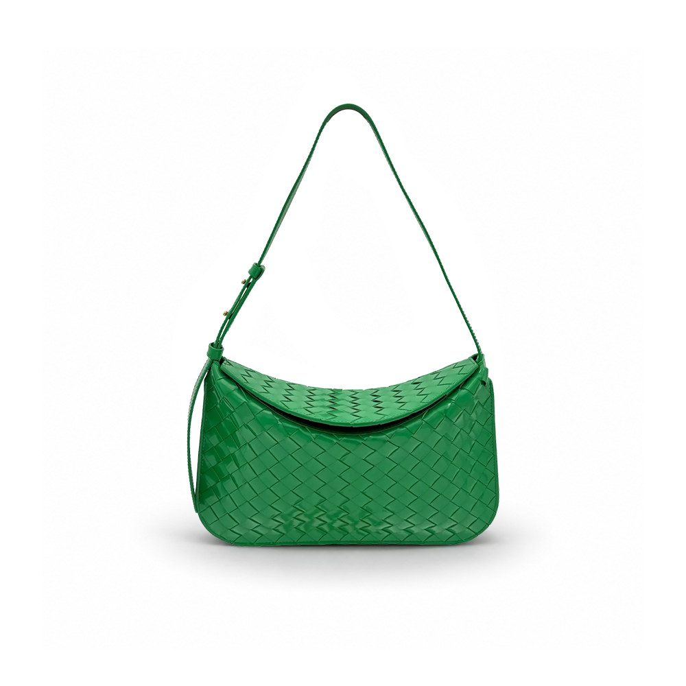 Bottega Veneta Flap Bag - Grass 